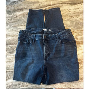Women's Old Navy Plus 16 Blue Rockstar Super Skinny High Rise Jeans